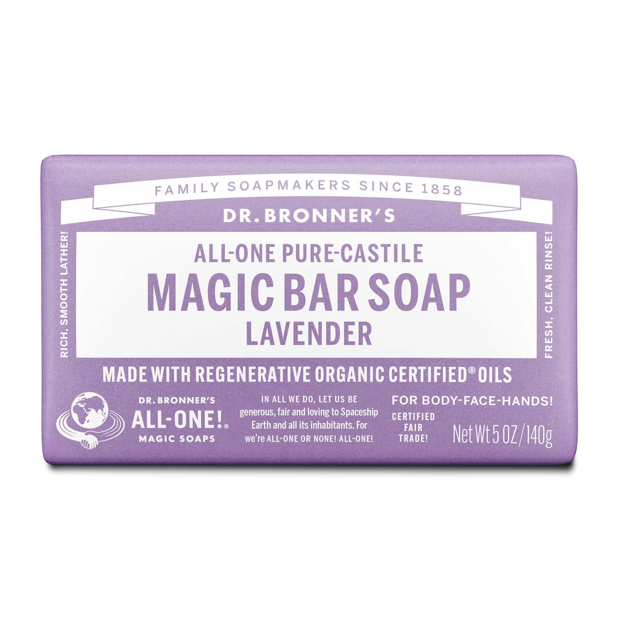 Lavender - Pure-Castile Magic Bar Soap