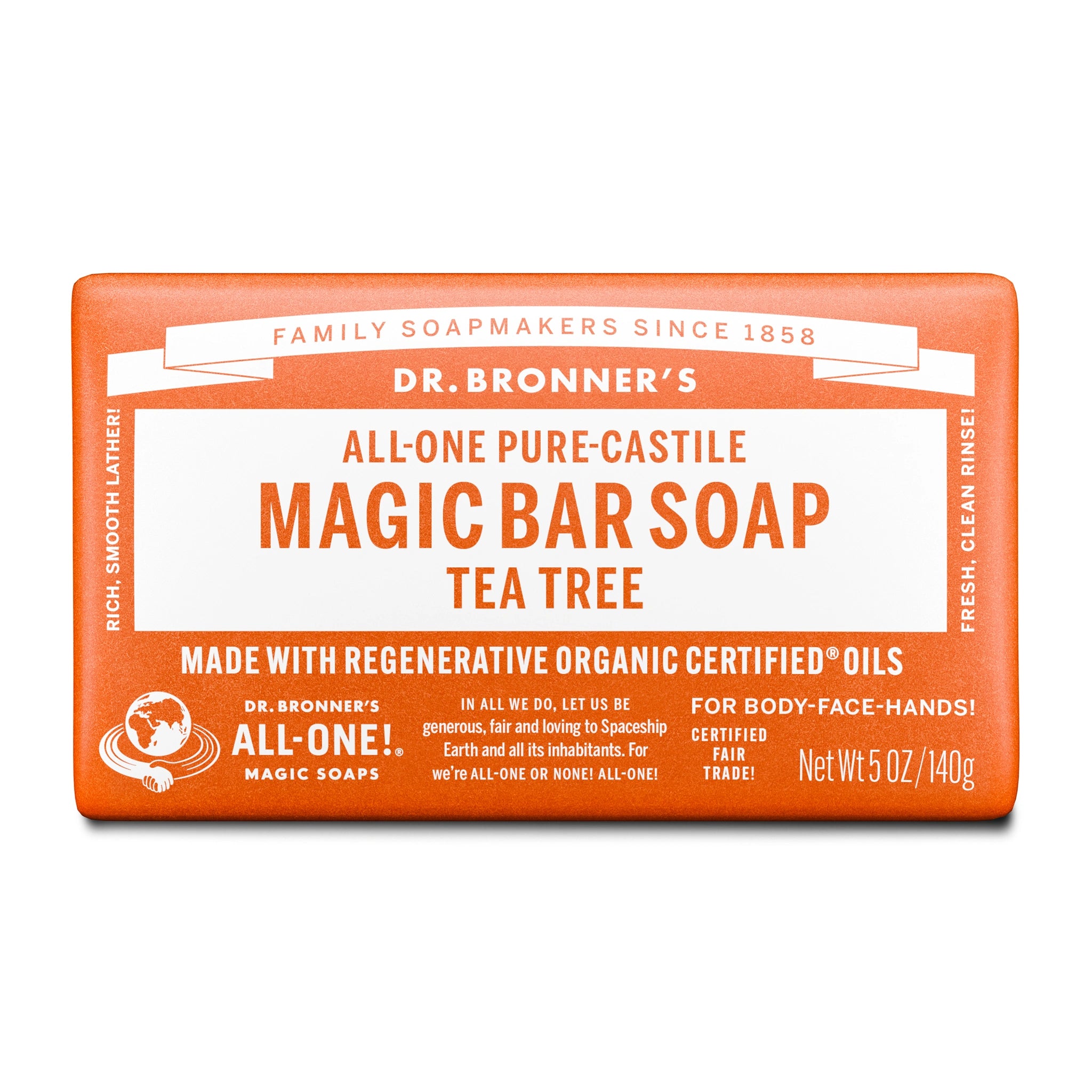 Tea Tree - Pure-Castile Magic Bar Soap